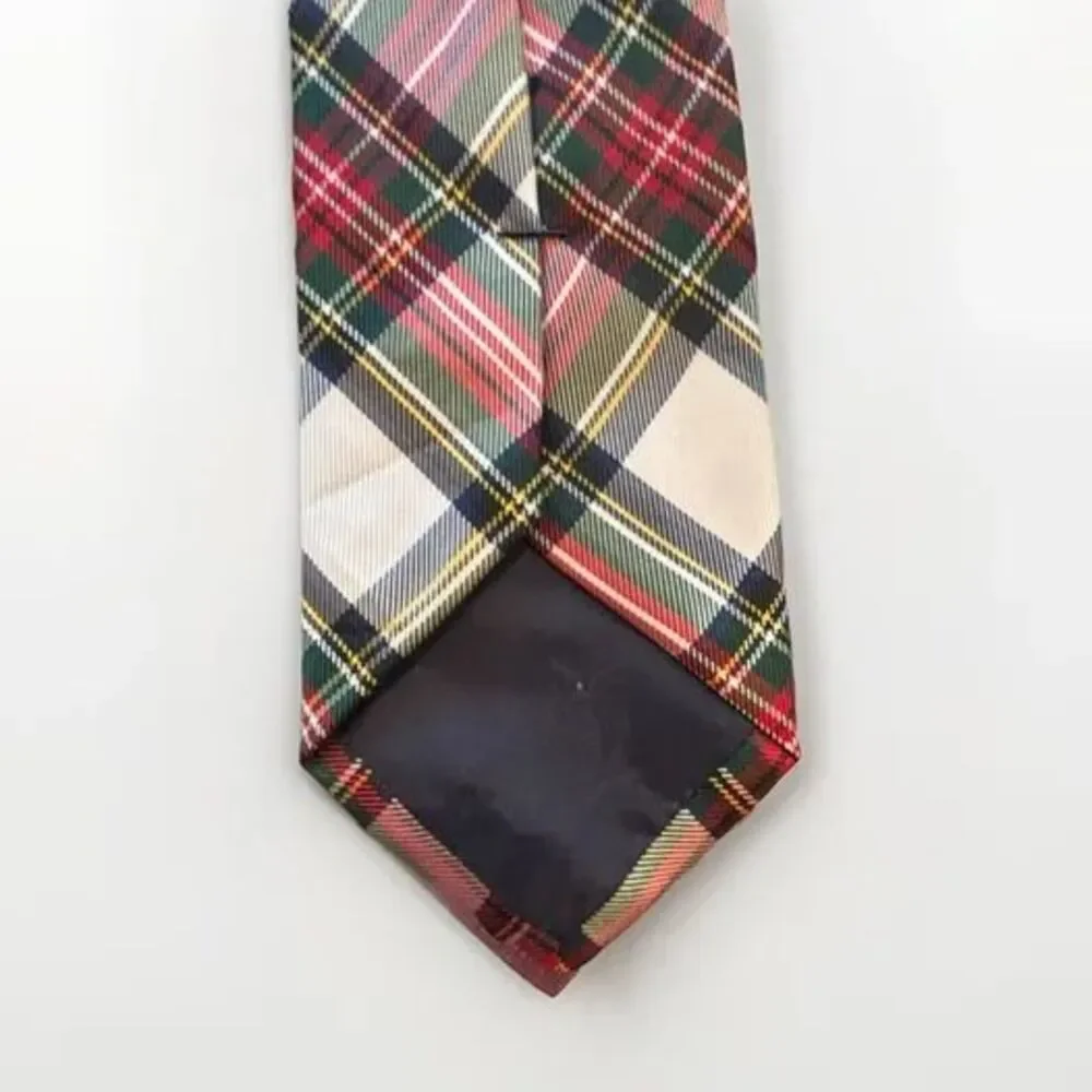 Crown & Ivy Boys Plaid Necktie 3